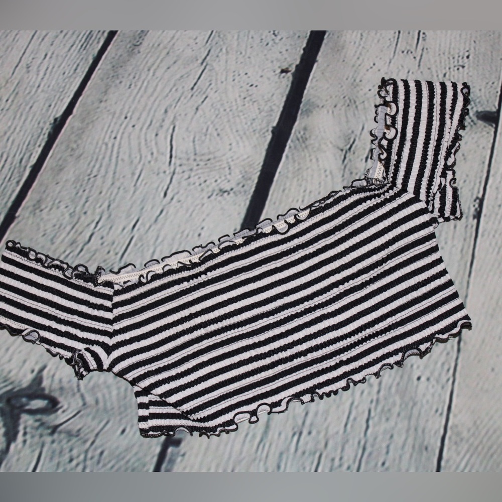 Victorias Secret Smocked Bikini Top